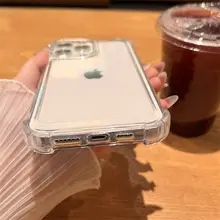 透明な衝撃吸収ケース【iPhone対応・保護機能・上質感】