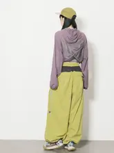 軽量紫外線防止フード付きショートカーディガン【デザイン・アウトドア用・通気性】