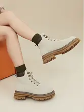 アウトドア向け マーチンブーツ【厚底・ショートブーツ・秋冬用】