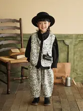 春用 子供用黒シャツ【コットン素材・毛辺デザイン・男の子用】