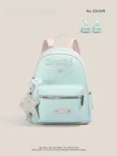 リュック レディース ガーリー デイジー刺繍 大容量 軽量 デイリー 通学 通勤