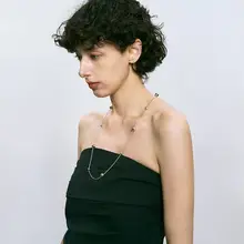 ロングチェーン 銀製ネックレス【軽やかで高級感のあるデザイン・デコルテラインにぴったり】