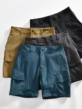夏用 メンズ アウトドア通気性速乾ワークパンツ【ストレートシルエット・カジュアル】（セットアップ対応）