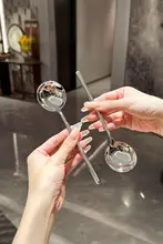 高級感のある304ステンレス製スプーン【厚手・丸頭デザイン】
