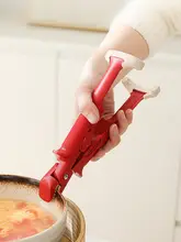 二合一キッチンクランプ【耐熱・滑り止め・鍋や皿をしっかり持つ】