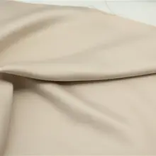 シャンパンベージュサテン生地【ドレス・キャミソール用・光沢感あり】