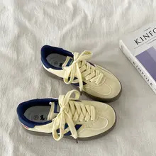 女性のためのホットスタイルイエローデューティトレーニングシューズ2025新しいスタイル