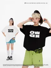 半袖Tシャツ ユニセックス ロゴ 速乾 接触冷感 抗菌 着回し カジュアル オーバーサイズ 夏 「OWOX」