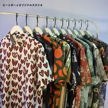 アメカジ BF ヴィンテージ オールプリント シャツ