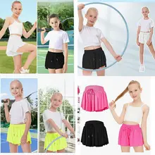 女の子用 夏用速乾ショートパンツ【二重構造・光透け防止・ランニング・バスケットボール対応】（セットアップ対応）