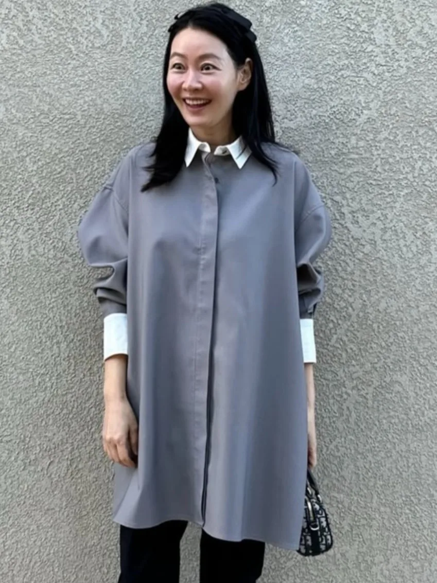 春のシアー長袖シャツ、どうやってコーデに取り入れる？