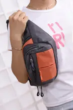 アウトドアスポーツ用多機能ウエストポーチ【スマホ収納・大容量・男女兼用・キャンバス素材】