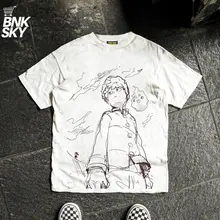 熱血アニメデザイン 正肩版 半袖Tシャツ【透湿性・コットン素材】