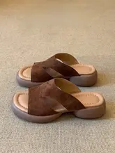 レディース 本革 厚底サンダル【アウトドア・快適・夏用】