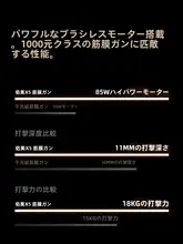 umay 筋膜ガン【ミニサイズ・筋肉リラクゼーションマッサージ器・男女兼用】