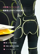 VECTOR プロフェッショナルスキー用プロテクター【背中用・腰当て・膝用・内着対応】（セットアップ対応）