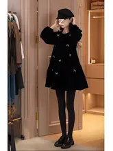 ドナ レディース フォーマルリボンデザインワンピース【春用・スウィートスタイル・ショートスカート】