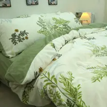 牛乳フリース製 掛け布団カバー【150x200x230cm・純綿・静電気防止】