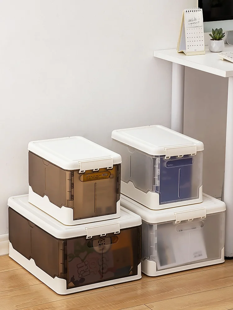 コンテナボックスを選ぶときに迷う？透明プラスチック製の書籍収納ボックスが解決する3つの理由