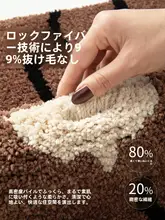 高級感ある浴室用吸水マット【滑り止め・厚手・長いファイバー】