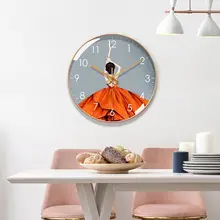 おしゃれな静音壁時計【自動設定・ヨガスタジオやリビング用・モダンデザイン】