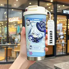二次元キャラクターの保温水筒【316ステンレス鋼・大容量・アニメデザイン】