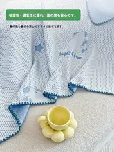 夏用冷感ブランケット【ソファ用・オフィス・一人用・多機能】