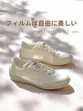 LINING レトロデザインの女性用カジュアルシューズ【薄底・スポーティ】
