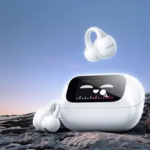 ワイヤレスBluetoothイヤフォン【クリップ式・タッチスクリーン・オフィス用】