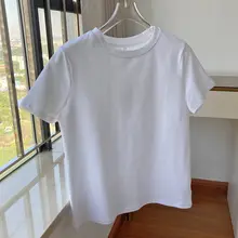 優れた通気性と柔らかさ！白Tシャツ【マットな肌触り・短袖・ラウンドネック・ゆったりシルエット・カジュアル】