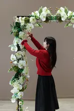 Jinghua シミュレーションフラワーバイン ローズバイン装飾