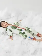 低アレルゲンコットン製 秋冬用長袖分腿スリーピングバッグ【中厚・保温タイプ】
