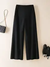 高級感あるVネック長袖ジャケットとストレートワイドパンツの二重奏（セットアップ対応）