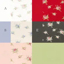 バラの花つぼみデザインのDIYドレス【お人形用・ハンドメイド・パッチワーク】
