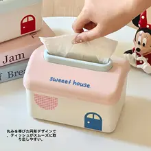 可愛いデザインのティッシュボックス【壁掛け式・スプリング式】