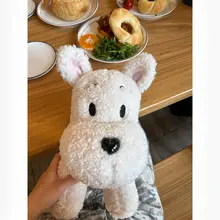 大きなDIY換装可能な小犬の置物【お伴に最適】