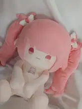 綿素材の座りポーズぬいぐるみ【李天希キャラクター・着せ替え可能・女性へのプレゼントに最適】