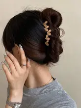 高級感のある小型シュリンプクリップ【髪量の少ない方に最適・後頭部用】