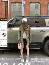 Ranwear ワークジャケット【多ポケット・ウォッシュドデザイン・カジュアル】