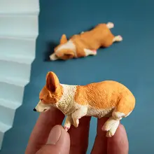 かわいいコーギーの冷蔵庫用マグネットデコレーション【クリエイティブ・ギフト用】