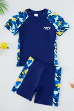 YUKE 男の子用分体水着【青少年向け・冬用・極上の柔らかさ】（セットアップ対応）