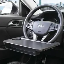 車用前席テーブル【軽量・折りたたみ式・ノートパソコン・タブレットスタンド対応】