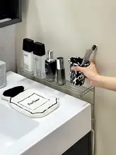 304ステンレス製 収納ラック【水槽隙間用・吊り下げ式・キッチン用】