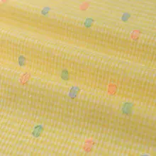 生地 ポリコットン イエロー 水玉 チェック柄 花柄 パッチワーク 秋冬 ワンピース ドール服 テーブルクロス DIY