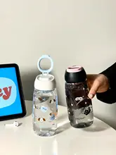 夏用トライタン製プラスチック水筒【高温耐性・食品グレード・可愛いデザイン・携帯に便利】