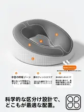 眼科手術後に最適！寝ながら使用できるマッサージ枕【穴あけ不要・俯卧位対応】