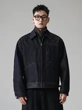 アメリカンクラシックデザインのショートデニムジャケット【メンズ・カジュアル・秋用】