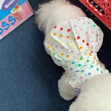 夏用ペット用ドレス【小型犬・薄手・かわいいデザイン】