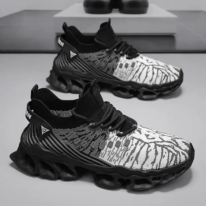 秋用通気性メッシュスニーカー【極上の柔らかさ・ランニング対応・カジュアル】