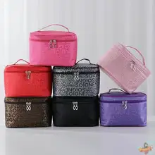 大容量旅行用防水化粧ポーチ【収納ボックス・化粧品やスキンケア用品用】